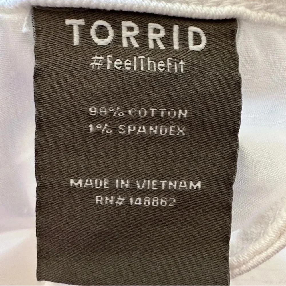 Torrid hi rise straight cropped jeans - Picture 6 of 6